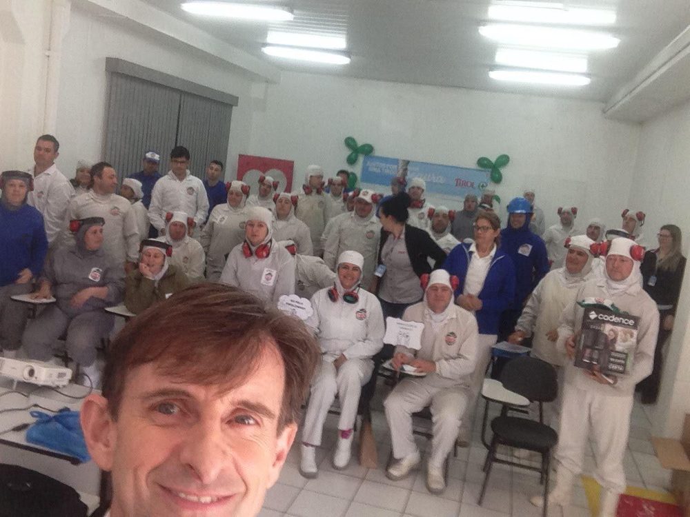 Encerramento da palestra