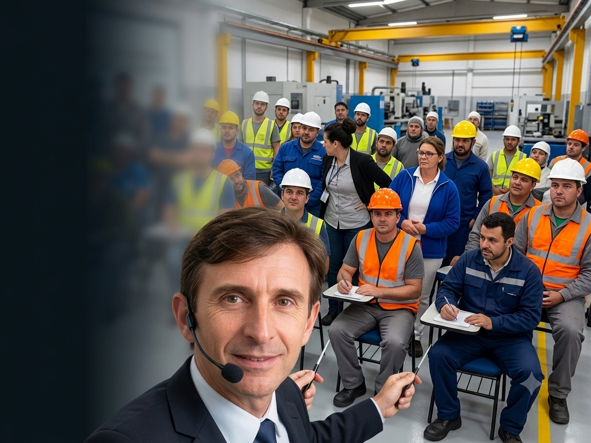 Danilo Mezzaroba em evento corporativo